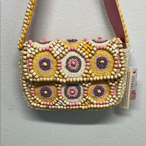 Handcrafted In India | Boho Inspired Beaded Shoulder Bag